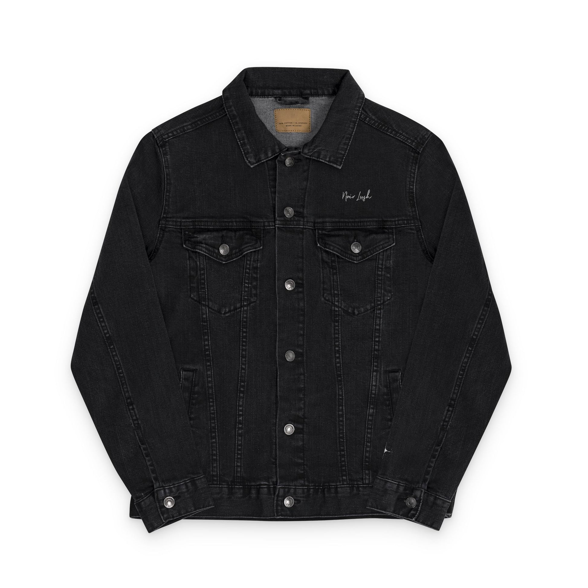 Noir Lush Black Denim
