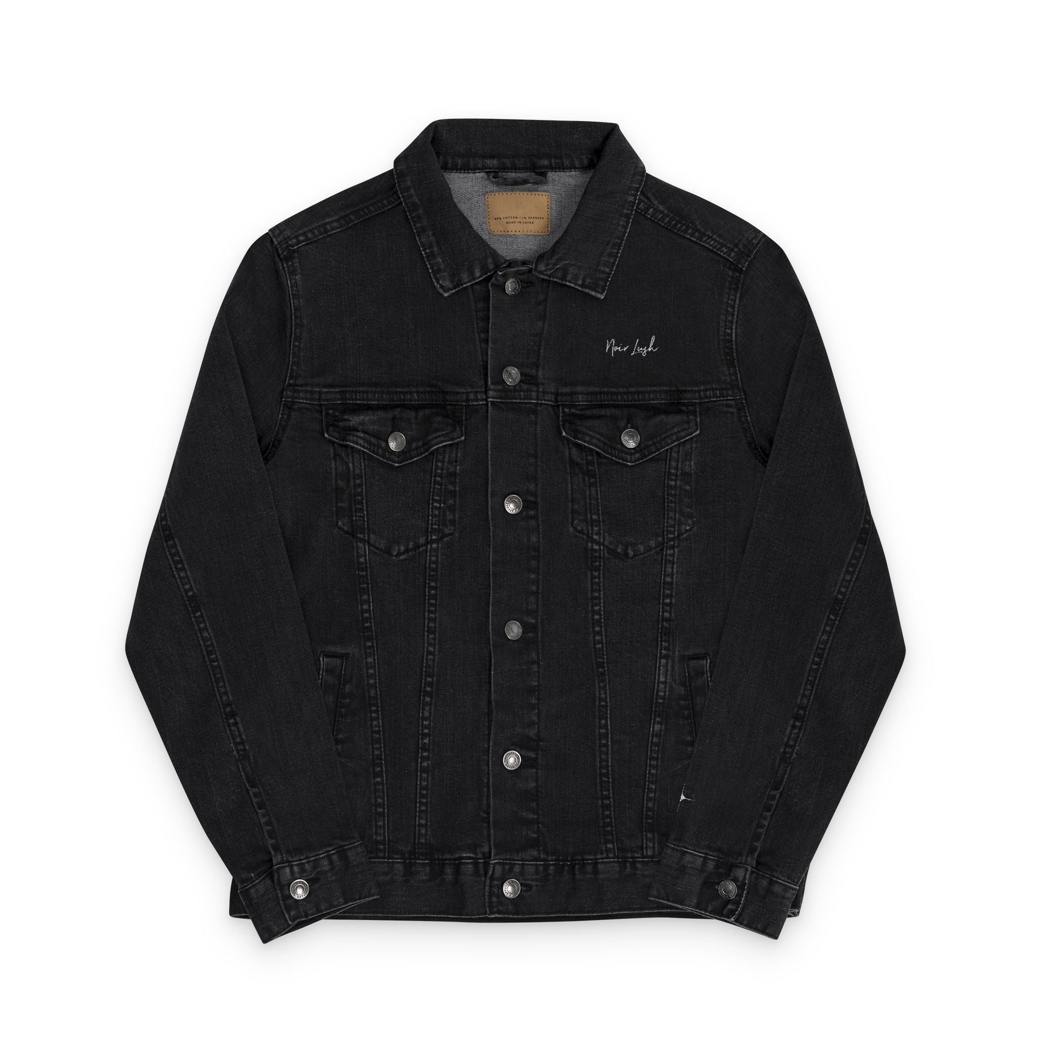 Noir Lush Black Denim