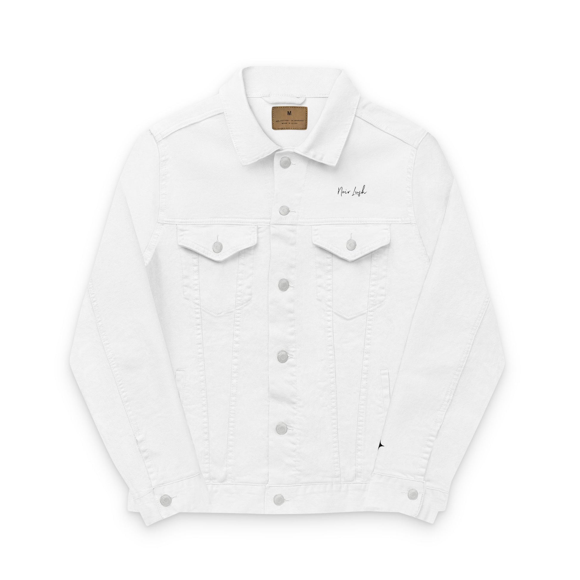 Noir Lush Denim Jacket