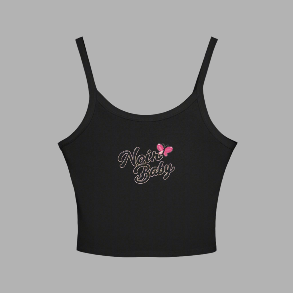 Noir Baby Spaghetti Top